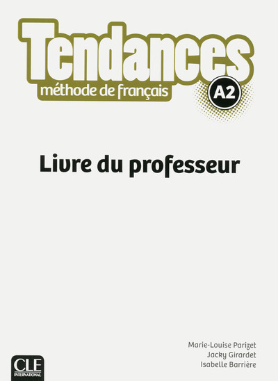 Image de Tendances FLE niveau A2 Livre du professeur