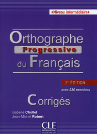 Picture of Orthographe progressive du francais intermediaire 2ed - corriges