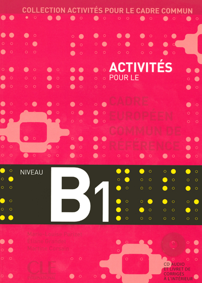 Image de Cadre europeen b1 eleve cd audio et livret de corriges a l'interieur