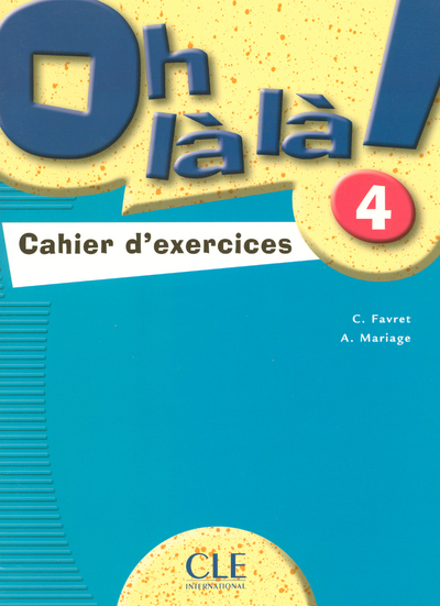 Image de Oh la la 4 cahier d4exercices