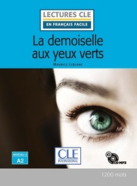Image de La demoiselle aux yeux verts lecture niveau A2 + CD