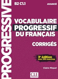 Image de Vocabulaire progressif du français corrigés avancé 2ème édition