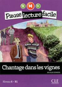 Picture of Pause lecture facile Chantage dans les vignes Niveu 6-B1 + CD