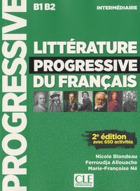 Image de Littérature progressive du français - Intermédiaire + CD 2e éditon NC
