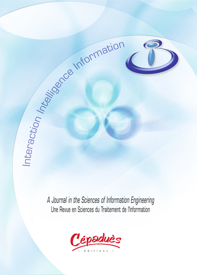 Picture of I3 INFORMATION INTERACTION INTELLIGENCE/UNE REVUE EN SCIENCES DU TRAITMENT DE L'INFORMATION