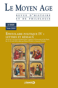 Picture of RMA_262/Le Moyen Age 2020/2/Epistolaire politique IV : lettres et réseaux