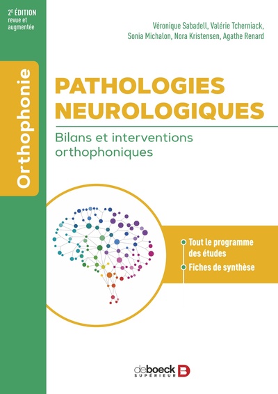 Picture of Pathologies neurologiques : bilans et interventions orthophoniques