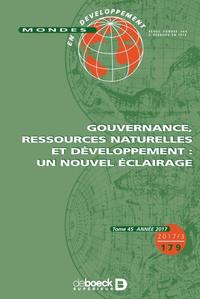 Picture of Mondes en développement 2017/3 - 179 - Gouvernance, ressources naturelles et développement : un nouv