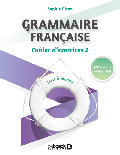 Image de Grammaire française : cahier d'exercices 2