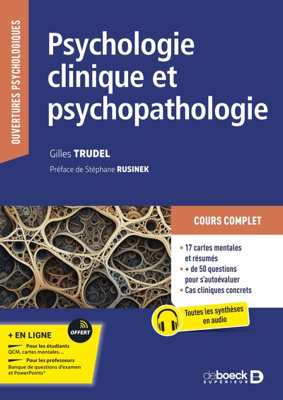Picture of Psychologie clinique et psychopathologie