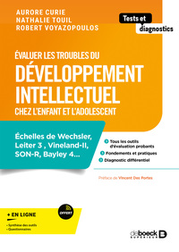 Picture of Évaluer les troubles du développement intellectuel chez l'enfant et l'adolescent