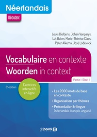 Image de Néerlandais - Vocabulaire en contexte partie 1 / Woorden in context deel 1