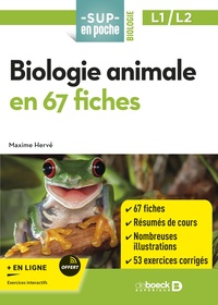 Picture of Biologie animale en 67 fiches