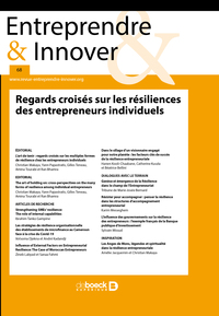 Image de Regards croisés sur les résiliences des entrepreneurs individuels