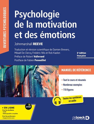 Picture of Psychologie de la motivation et des émotions