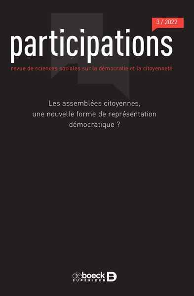 Picture of PARTI n° 34 - Les assemblées citoyennes, une nouvelle forme de représentation  démocratique ?