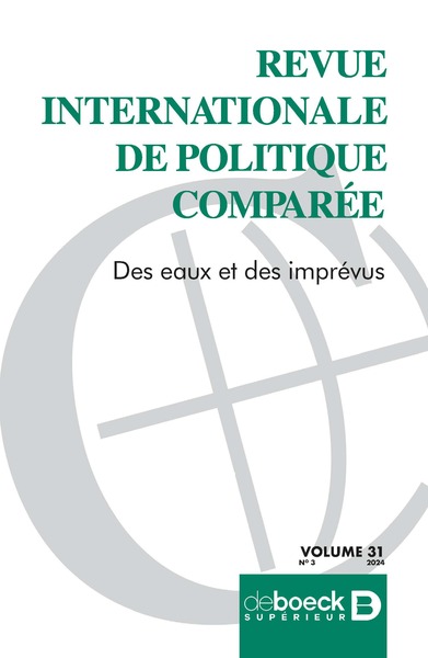 Picture of RIPC vol. 31 n° 3 - Des eaux et des imprévus