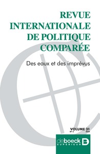 Picture of RIPC vol. 31 n° 3 - Des eaux et des imprévus