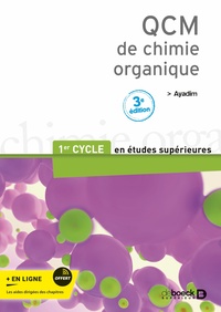 Picture of QCM de chimie organique