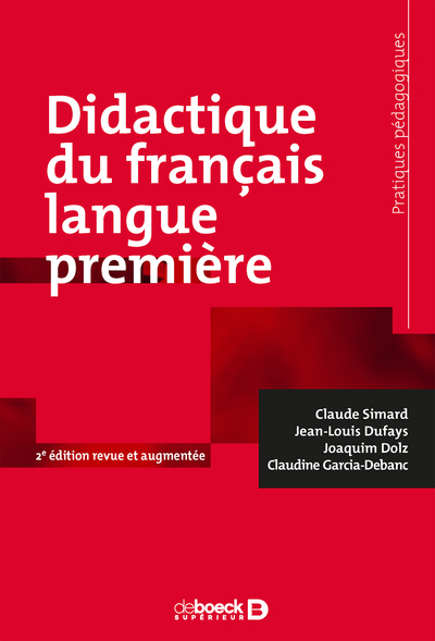 Image de Didactique du français langue première