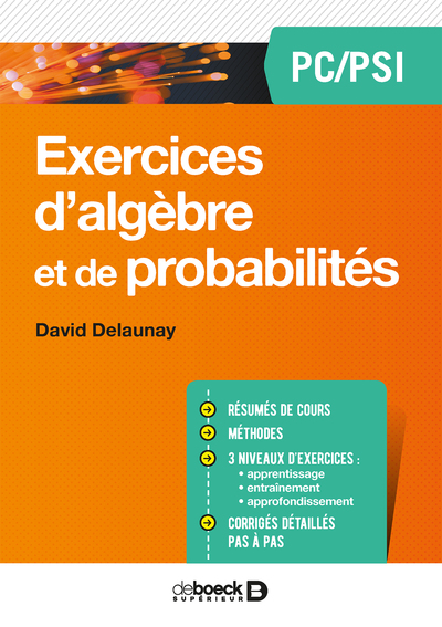 Image de Exercices d'algèbre et de probabilités PC/PSI