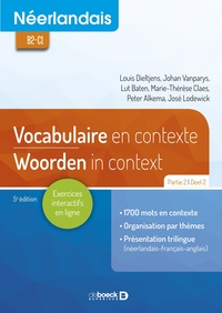Image de Néerlandais - Vocabulaire en contexte partie 2 / Woorden in context deel 2