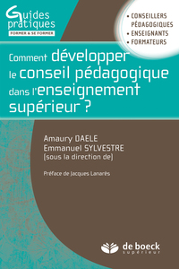 Image de Comment développer le conseil pédagogique dans l'enseignement supérieur ?