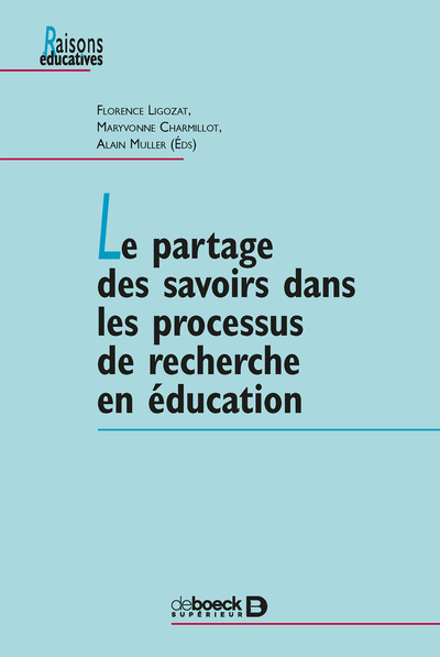 Image de Le partage des savoirs dans les processus de recherche en éducation
