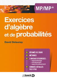 Image de Exercices d'algèbre et de probabilités MP/MP*