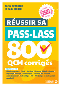 Picture of Réussir sa PASS LAS - 880 QCM corrigés