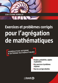 Image de Exercices et problèmes corrigés pour l'agrégation de mathématiques
