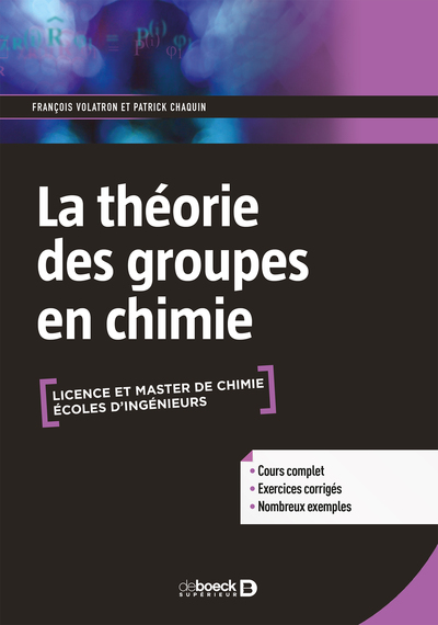 Picture of La théorie des groupes en chimie