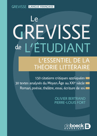 Picture of Le Grevisse de l’étudiant - L’essentiel de la théorie littéraire