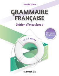 Image de Grammaire française : cahier d'exercices 1
