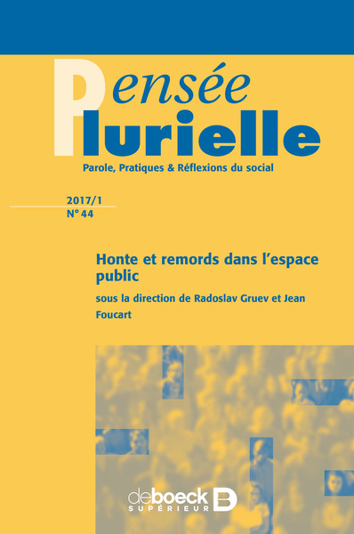 Image de Pensée plurielle 2017/1 - 44 - Honte et remords dans l'espace public