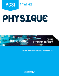 Picture of Physique PCSI 1re année