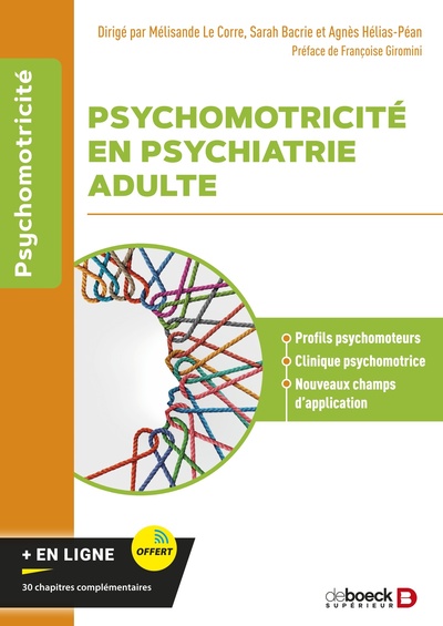 Picture of Psychomotricité en psychiatrie adulte