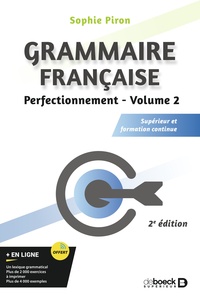 Image de Grammaire française - Perfectionnement (vol. 2)