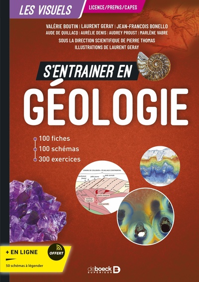 Picture of S'entrainer en géologie - 100 fiches, 100 schémas et 300 exercices