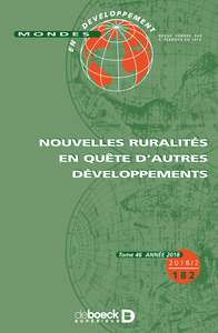 Picture of Mondes en développement 2018/2 - 182 - Nouvelles ruralités en quête d’autres développements