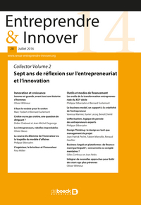 Picture of Entreprendre & Innover 2016/1 - 28 - Collector Volume II - Sept ans de réflexion sur l'entrepreneuri