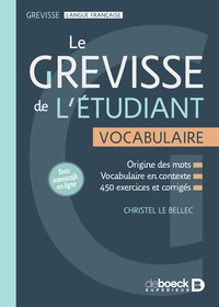Image de Le Grevisse de l'étudiant - Vocabulaire