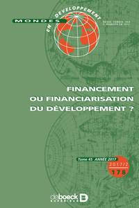 Picture of Mondes en développement 2017/2 - 178 - Financement ou financiarisation du développement ?