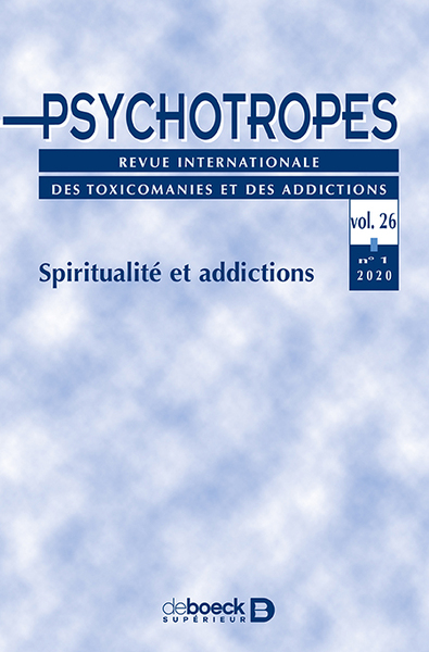 Picture of Psychotropes 2020/1 - Spiritualité et addictions