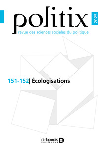 Image de Politix n° 151-152 - Écologisations