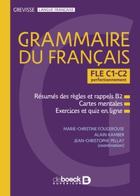 Image de Grevisse FLE C1-C2 grammaire du français