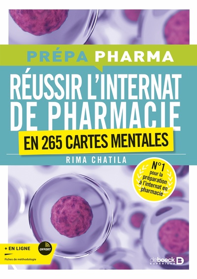 Picture of Réussir l'internat de pharmacie en 265 cartes mentales