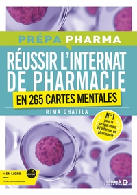 Picture of Réussir l'internat de pharmacie en 265 cartes mentales