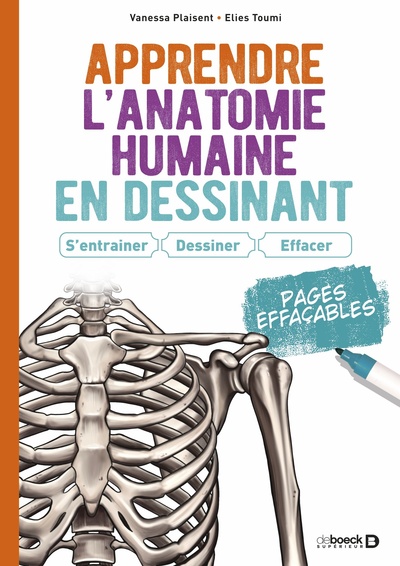 Picture of Apprendre l’anatomie humaine en dessinant : S’entrainer, dessiner, effacer