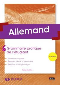 Image de Allemand - Grammaire pratique de l'étudiant